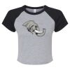 Women's Micro Rib Raglan Baby Tee Thumbnail