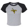 Women's Micro Rib Raglan Baby Tee Thumbnail