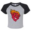 Women's Micro Rib Raglan Baby Tee Thumbnail