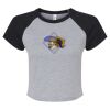 Women's Micro Rib Raglan Baby Tee Thumbnail