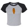 Women's Micro Rib Raglan Baby Tee Thumbnail