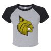 Women's Micro Rib Raglan Baby Tee Thumbnail