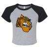 Women's Micro Rib Raglan Baby Tee Thumbnail