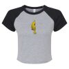 Women's Micro Rib Raglan Baby Tee Thumbnail