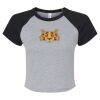 Women's Micro Rib Raglan Baby Tee Thumbnail