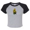 Women's Micro Rib Raglan Baby Tee Thumbnail