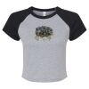 Women's Micro Rib Raglan Baby Tee Thumbnail