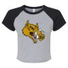 Women's Micro Rib Raglan Baby Tee Thumbnail