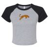 Women's Micro Rib Raglan Baby Tee Thumbnail