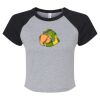 Women's Micro Rib Raglan Baby Tee Thumbnail