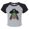 Women's Micro Rib Raglan Baby Tee Thumbnail