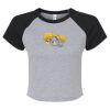 Women's Micro Rib Raglan Baby Tee Thumbnail