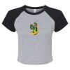 Women's Micro Rib Raglan Baby Tee Thumbnail