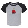 Women's Micro Rib Raglan Baby Tee Thumbnail