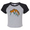 Women's Micro Rib Raglan Baby Tee Thumbnail