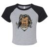 Women's Micro Rib Raglan Baby Tee Thumbnail