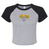Women's Micro Rib Raglan Baby Tee Thumbnail