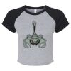 Women's Micro Rib Raglan Baby Tee Thumbnail
