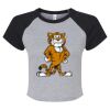 Women's Micro Rib Raglan Baby Tee Thumbnail