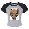 Women's Micro Rib Raglan Baby Tee Thumbnail