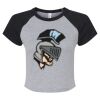 Women's Micro Rib Raglan Baby Tee Thumbnail