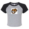 Women's Micro Rib Raglan Baby Tee Thumbnail