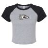 Women's Micro Rib Raglan Baby Tee Thumbnail