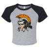 Women's Micro Rib Raglan Baby Tee Thumbnail