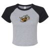 Women's Micro Rib Raglan Baby Tee Thumbnail