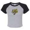 Women's Micro Rib Raglan Baby Tee Thumbnail