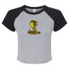 Women's Micro Rib Raglan Baby Tee Thumbnail