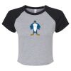 Women's Micro Rib Raglan Baby Tee Thumbnail