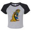 Women's Micro Rib Raglan Baby Tee Thumbnail