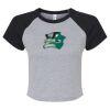 Women's Micro Rib Raglan Baby Tee Thumbnail
