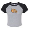Women's Micro Rib Raglan Baby Tee Thumbnail