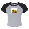 Women's Micro Rib Raglan Baby Tee Thumbnail