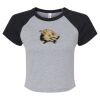 Women's Micro Rib Raglan Baby Tee Thumbnail