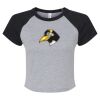 Women's Micro Rib Raglan Baby Tee Thumbnail