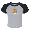 Women's Micro Rib Raglan Baby Tee Thumbnail