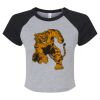 Women's Micro Rib Raglan Baby Tee Thumbnail