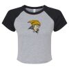 Women's Micro Rib Raglan Baby Tee Thumbnail