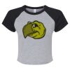Women's Micro Rib Raglan Baby Tee Thumbnail