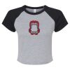 Women's Micro Rib Raglan Baby Tee Thumbnail