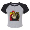 Women's Micro Rib Raglan Baby Tee Thumbnail