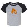 Women's Micro Rib Raglan Baby Tee Thumbnail
