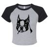 Women's Micro Rib Raglan Baby Tee Thumbnail