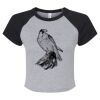 Women's Micro Rib Raglan Baby Tee Thumbnail