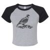 Women's Micro Rib Raglan Baby Tee Thumbnail
