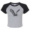 Women's Micro Rib Raglan Baby Tee Thumbnail