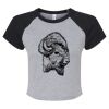 Women's Micro Rib Raglan Baby Tee Thumbnail